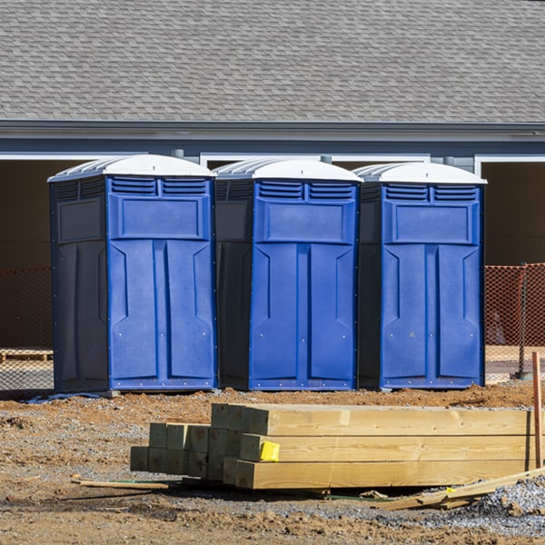 how can i report damages or issues with the portable restrooms during my rental period in Fairview Illinois